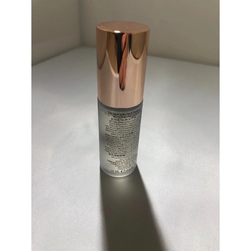 Charlotte Tilbury Airbrush Flawless Setting Spray 15ml Travel Size New in Box